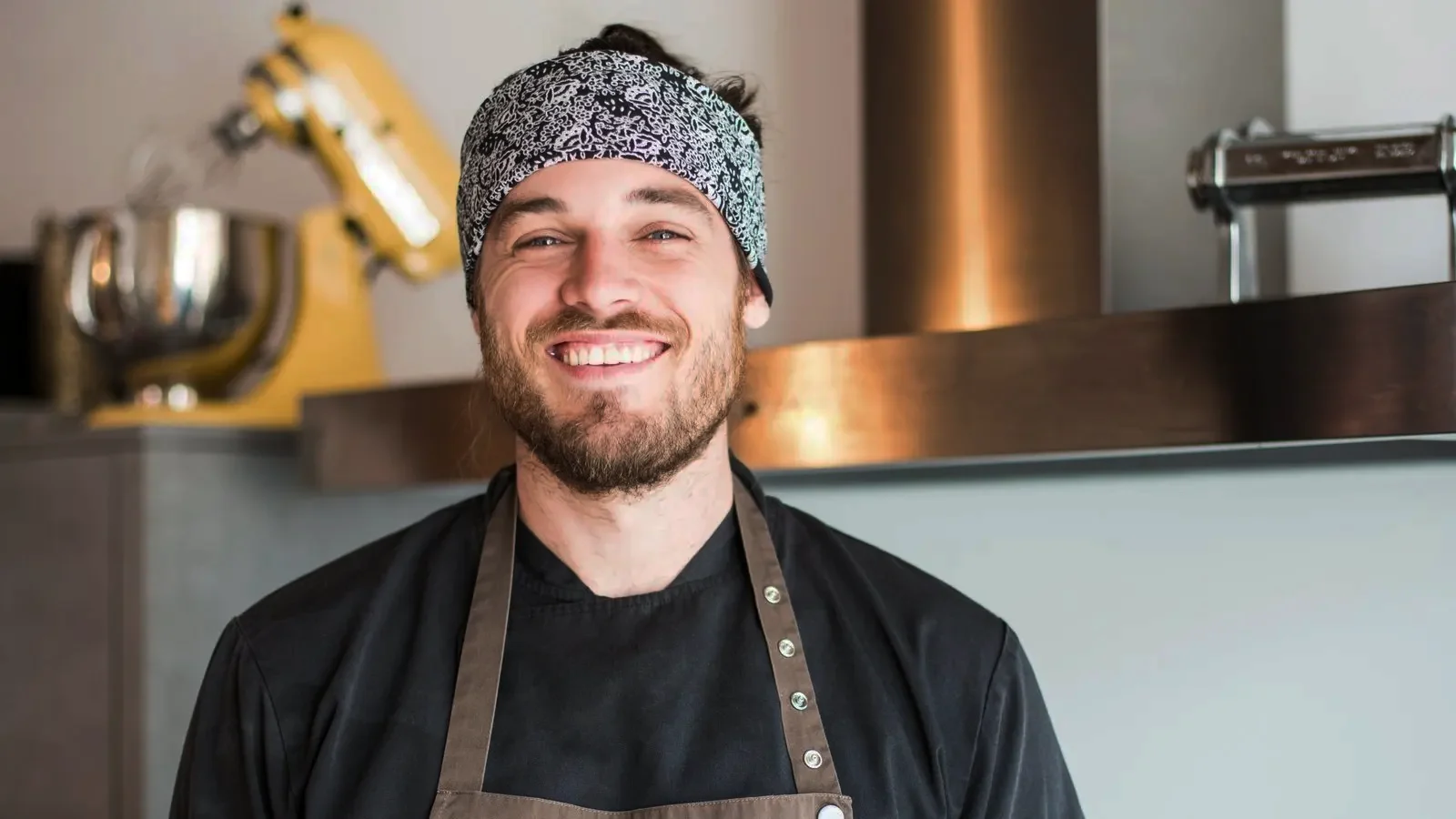 Tobi Stegmann beim Live-Cooking